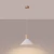Lampa wisząca JAGA biała SL.1319 - Sollux