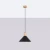 Lampa wisząca JAGA czarna SL.1320 - Sollux