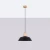 Lampa wisząca FANO czarna SL.1322 - Sollux