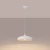Lampa wisząca GINA biała SL.1329 - Sollux