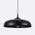 Lampa wisząca GINA czarna SL.1330 - Sollux