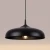 Lampa wisząca GINA czarna SL.1330 - Sollux