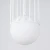 Lampa wisząca BRINA 1 biała SL.1331 - Sollux