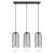 Lampa wisząca BRINA 3L czarna SL.1334 - Sollux
