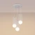 Lampa wisząca BRINA 3P biała SL.1335 - Sollux