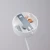 Lampa wisząca HYPERION 1 biały SL.1356 - Sollux