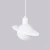 Lampa wisząca HYPERION 1 biały SL.1356 - Sollux