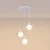 Lampa wisząca HYPERION 3P biały SL.1357 - Sollux