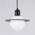 Lampa wisząca HYPERION 1 czarny SL.1358 - Sollux