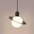 Lampa wisząca HYPERION 1 czarny SL.1358 - Sollux