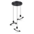 Lampa wisząca HYPERION 3P czarny SL.1359 - Sollux