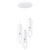 Lampa wisząca NICUS 3P biała SL.1361 - Sollux