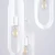 Lampa wisząca NICUS 3P biała SL.1361 - Sollux
