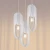 Lampa wisząca NICUS 3P biała SL.1361 - Sollux
