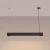Lampa wisząca SPARK czarna SL.1395 - Sollux
