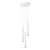Lampa wisząca PRYSM 3P biała SL.1398 - Sollux