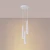 Lampa wisząca PRYSM 3P biała SL.1398 - Sollux