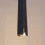 Lampa wisząca PRYSM 1 czarna SL.1400 - Sollux