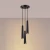 Lampa wisząca PRYSM 3P czarna SL.1401 - Sollux