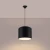 Lampa wisząca NOVA 30 czarna SL.1405 - Sollux