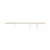Kinkiet nowoczesny designerski TREVO 2 WHITE BRASS (prawy) 1097D40_2 - Aldex