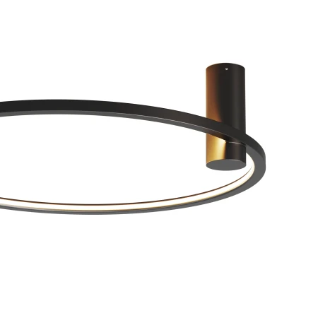 Lampa sufitowa RINGA M CL0112-M-BK - Yaskr