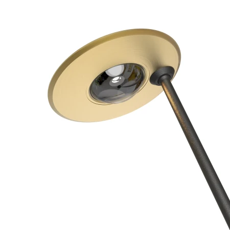 Lampa podłogowa złota do salonu SOLENIA FL0104 - Yaskr