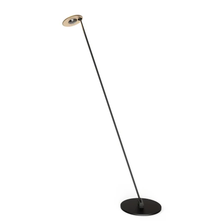 Lampa podłogowa złota do salonu SOLENIA FL0104 - Yaskr