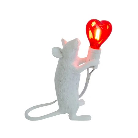 Lampa biurkowa Myszka Topo Biała TL0102 – Yaskr