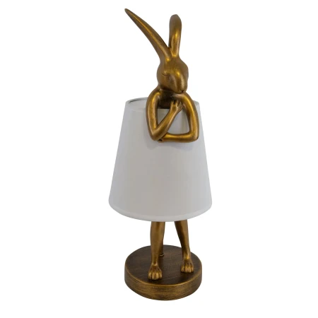 Lampa biurkowa Zajączek Haas S Złoty TL0107-S – Yaskr