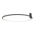 Lampa sufitowa RINGA L CL0112-L-BK - Yaskr