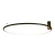 Lampa sufitowa RINGA L CL0112-L-BK - Yaskr