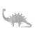 Lampa biurkowa Dinozaur Diplo Biały TL0105 – Yaskr