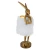 Lampa biurkowa Zajączek Flafi M Złoty TL0108-M – Yaskr