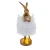 Lampa biurkowa Zajączek Flafi S Złoty TL0108-S – Yaskr