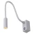 Kinkiet ruchomy biały do sypialni ADJUSTA WL0117-WH - Yaskr