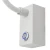 Kinkiet ruchomy biały do sypialni ADJUSTA WL0117-WH - Yaskr