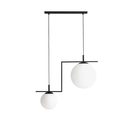Lampa stylowa wisząca ZAC 2 BLACK MATTE 1038H1_2 – Aldex