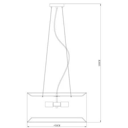 Lampa abażur tkanina czarna CAFE RLD93139-4B Zuma Line - W