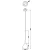 Lampa wisząca nowoczesna LIBRA PENDANT MD2128-1S Zuma Line - W