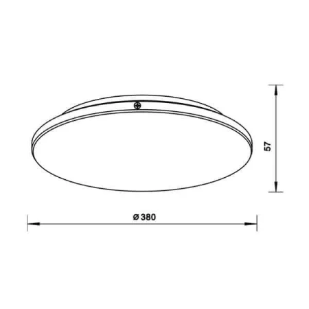 Lampa sufitowa nowoczesna BELLIS 12080022 Zuma Line - W