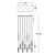 Lampa zwis ONE P0461-11L-B5F7  Zuma Line
