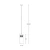 Lampa zwis GEM P0389-01D-P7AC Zuma Line