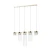 Lampa wisząca GEM P0389-05E-F7AC - Zuma Line
