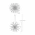 Lampa designerska zwis URCHIN P0491-09C-F7DY Zuma Line