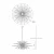 Lampa designerska zwis URCHIN P0491-09E-F7DY Zuma Line