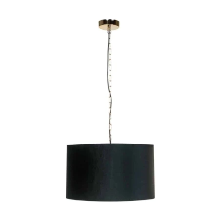 Lampa wisząca abażur INGA P06-GD-BK - Zuma Line - W