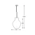 Lampa wisząca nowoczesna BRESSO P19066A-D38 - Zuma Line