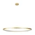 Lampa wisząca RING CARLO 120 PL210503-1200-GD - Zuma Line
