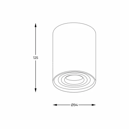 Spot RONDOO SL 1 45519-N - Zuma Line